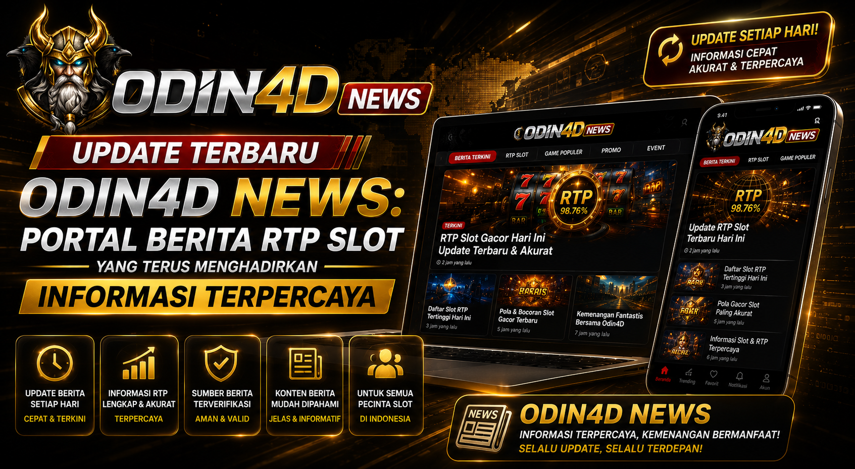 Update ODIN4D Terbaru ODIN4D News Hadir dengan Informasi RTP Slot dan Dunia Game Online Terkini
